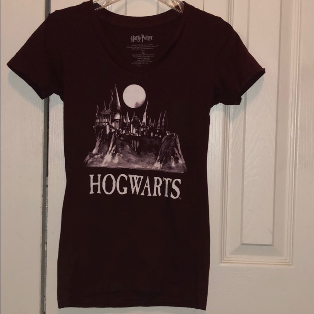Maroon Harry Potter Tee